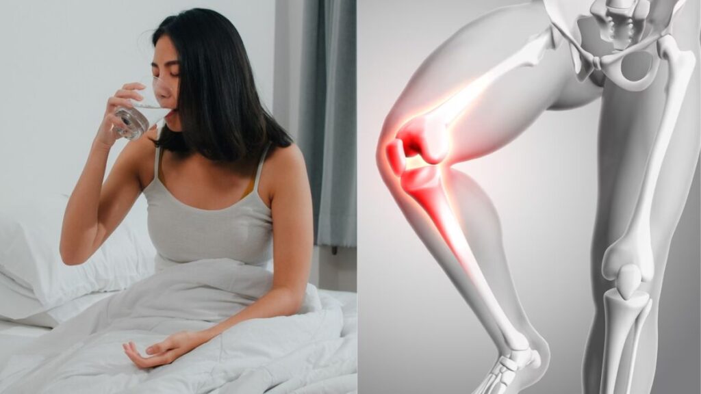 dehydration cause joint pain